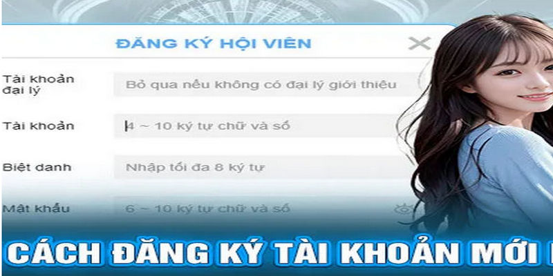 Các bước đăng ký, đăng nhập đơn giản và nhanh chóng, dễ dàng